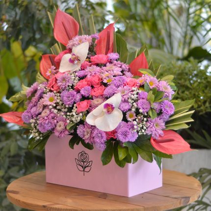 باکس گل مکعب مستطیل