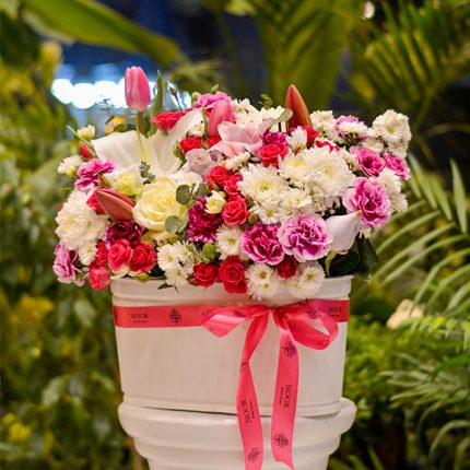 باکس گل بیضی شکل