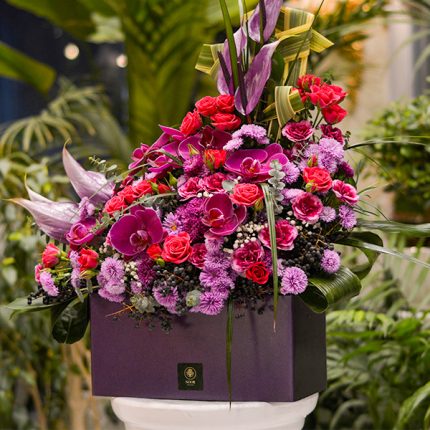 باکس گل مکعب مستطیل